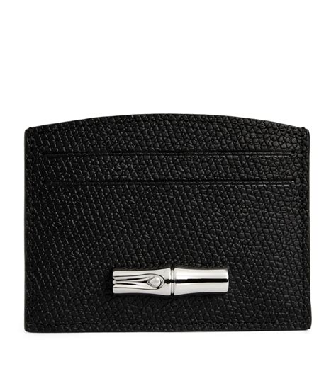 longchamp business card holder|longchamp card wallet.